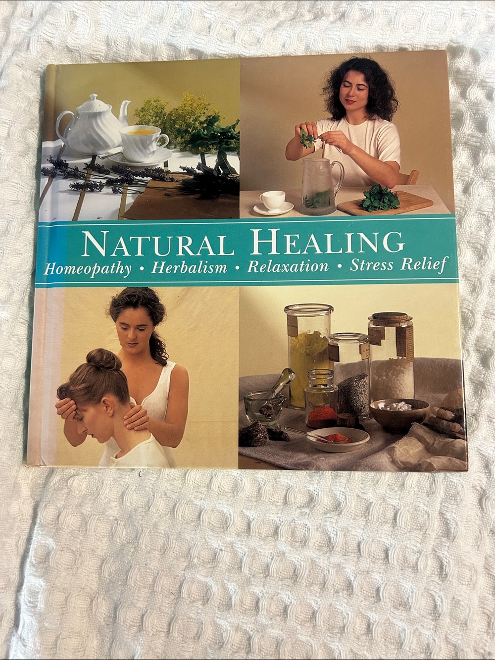 Natural Healing Book - Teal Cover